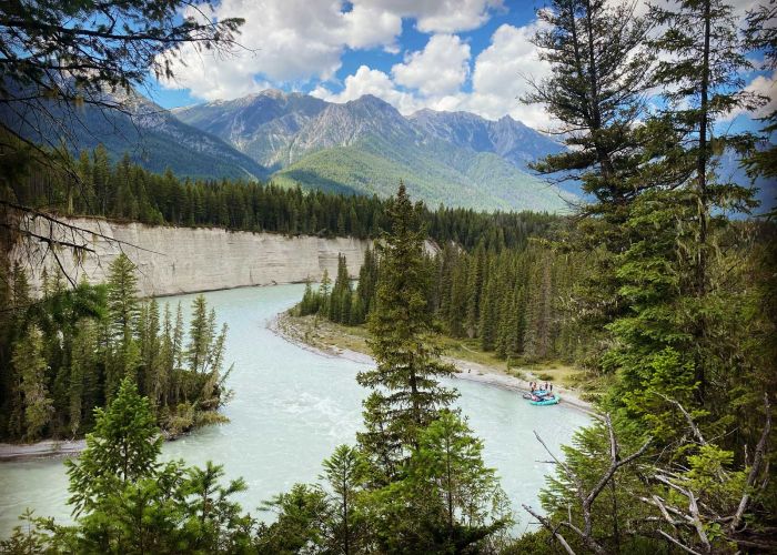 Morning Camp on the Kootenay River