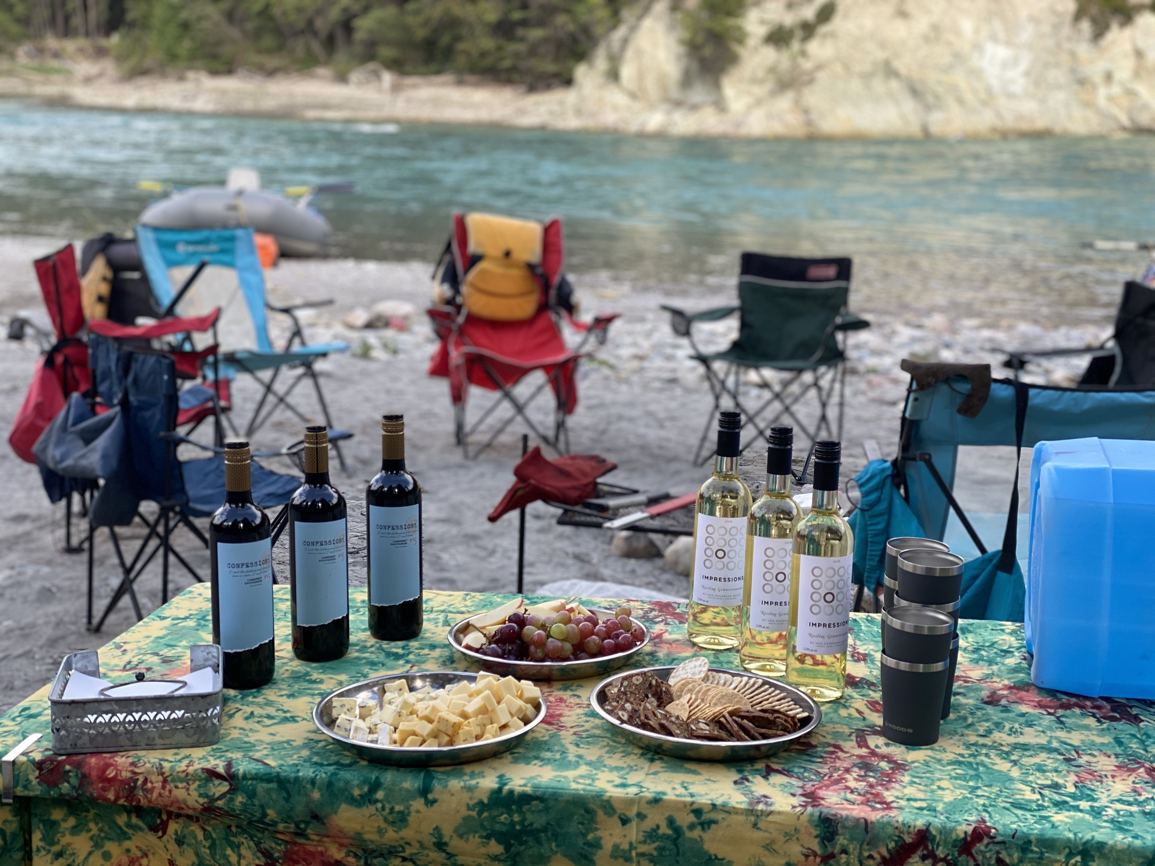 Swimming in the Kootenay River